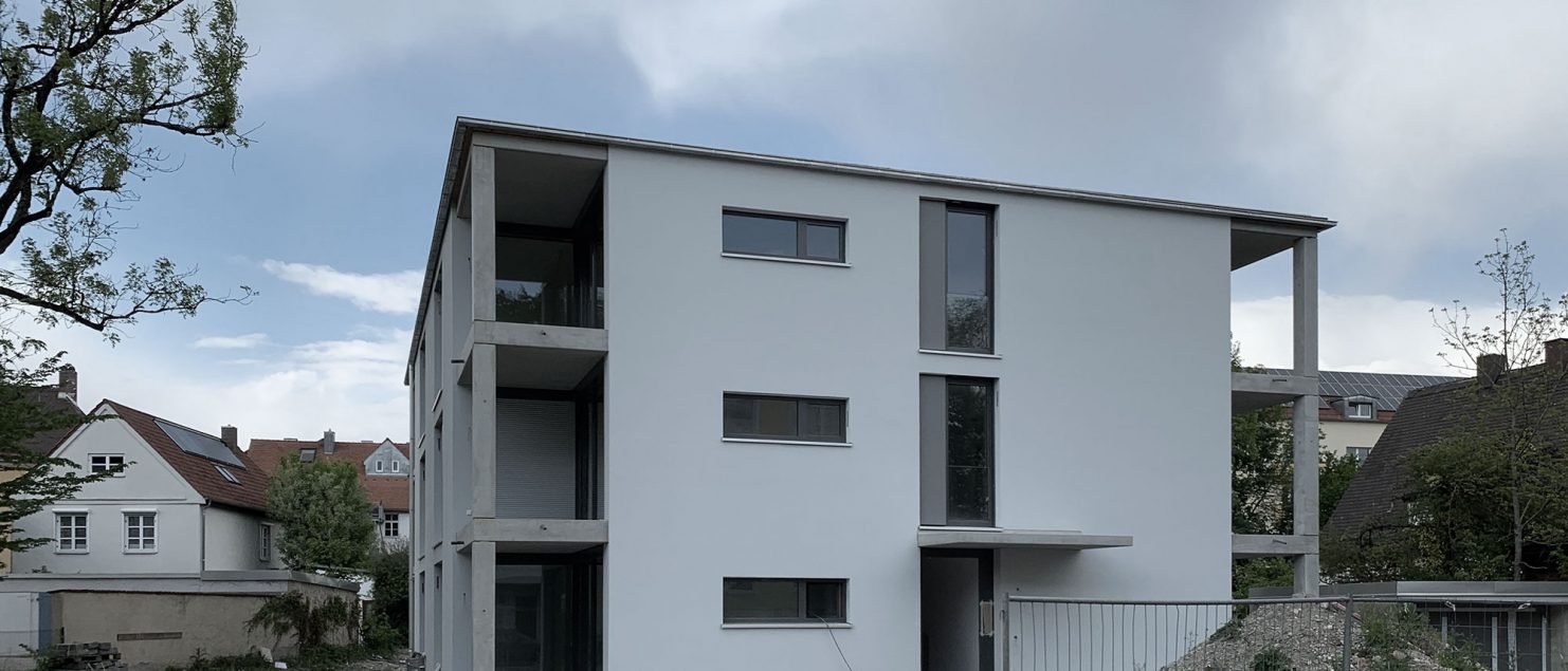 Mehrfamilienhaus Augsburg Bauleitung E2WO