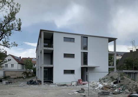 Mehrfamilienhaus Augsburg Bauleitung E2WO